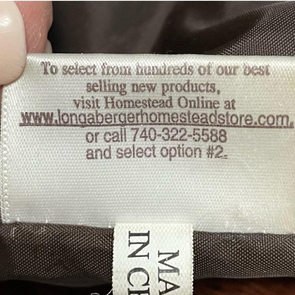 Longaberger handbag - Picture 8 of 12